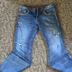 Men’s Rock Revival Jeans Size 34